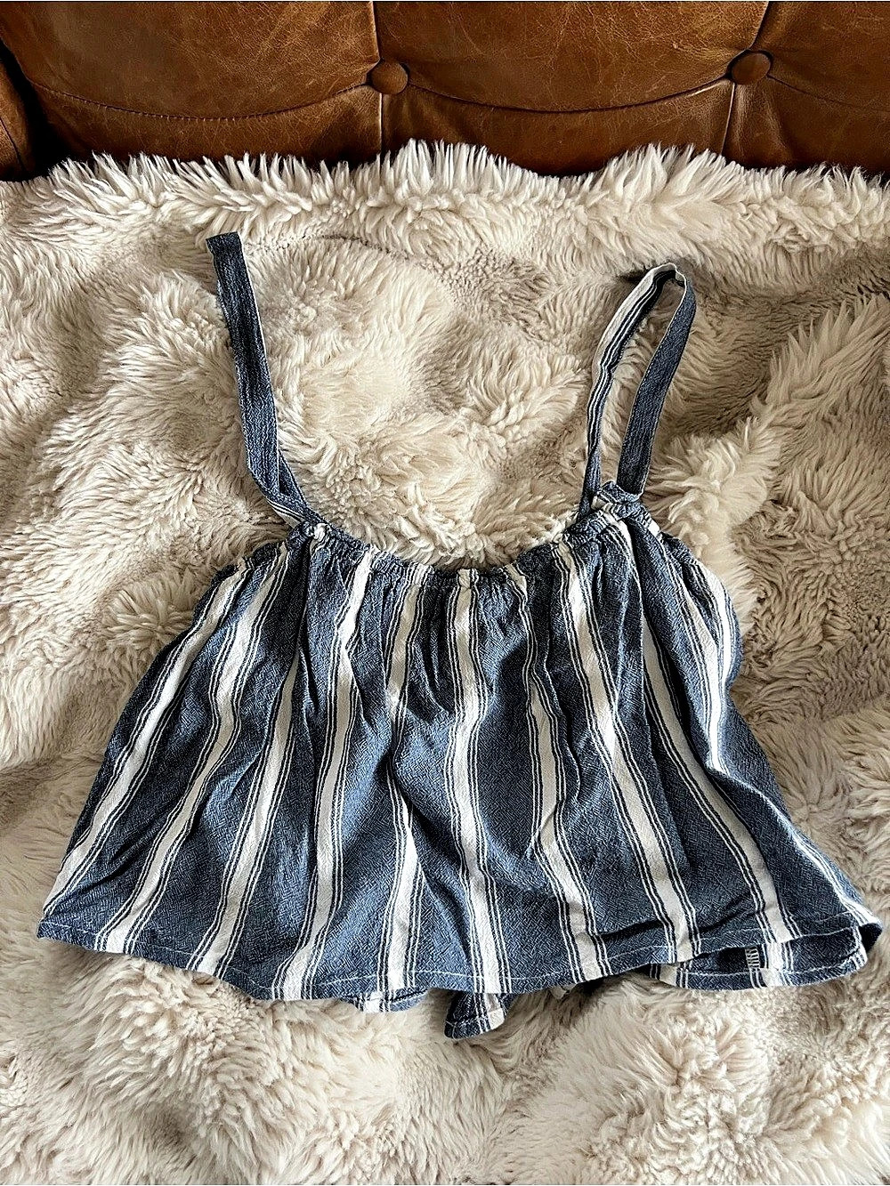 Striped Camisole in Blue & White